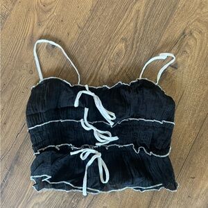 12th Tribe cropped tank top